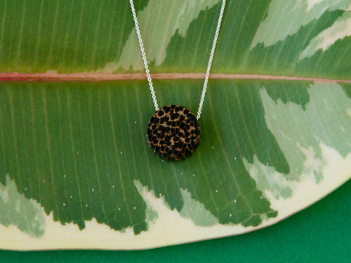 Kette Circle Black Palm klein 45 cm