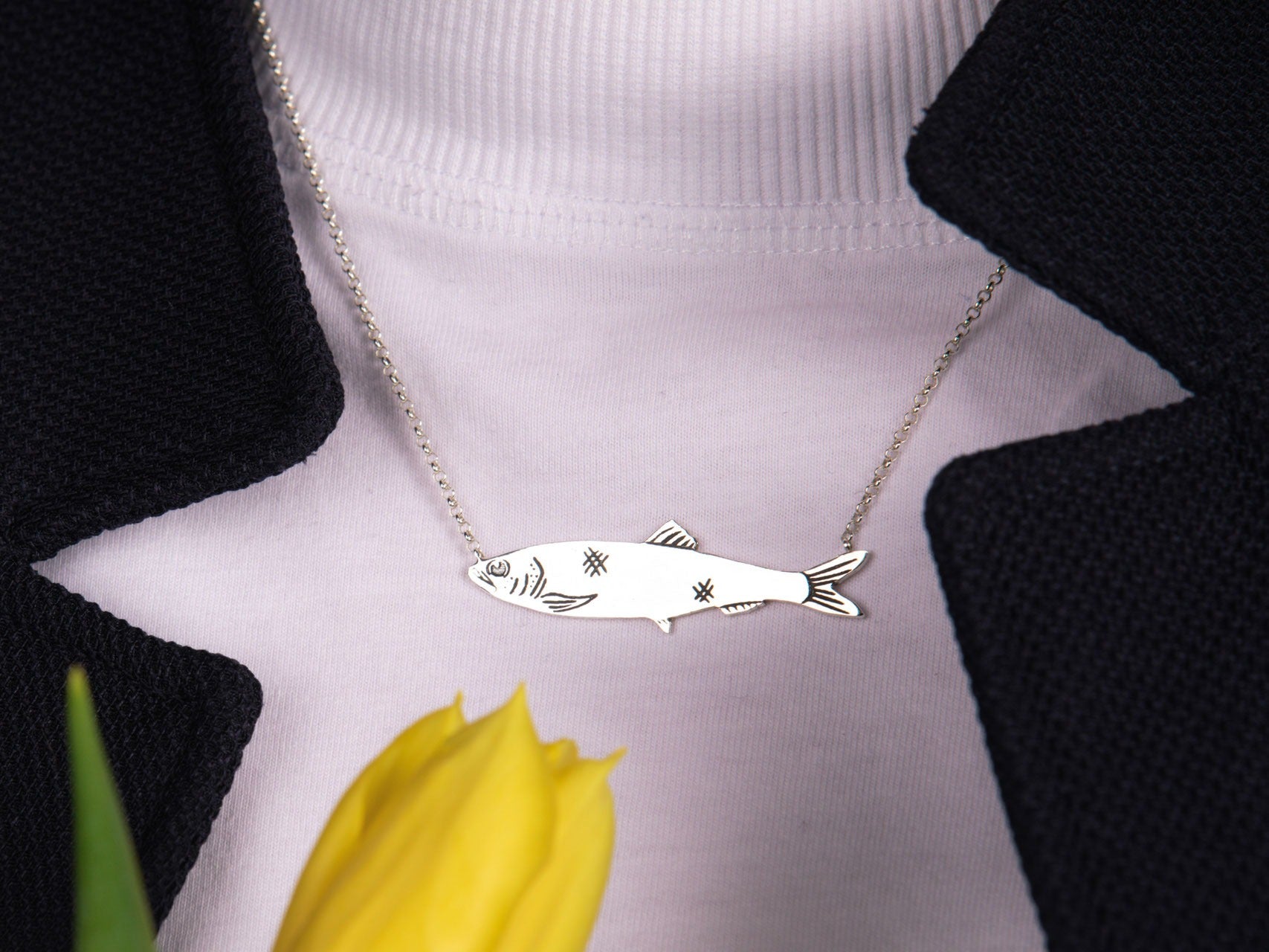 Kette Hering Silber