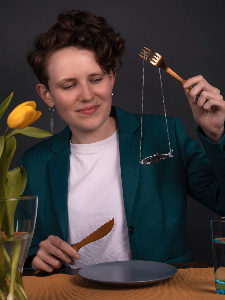 Kette Hering Silber