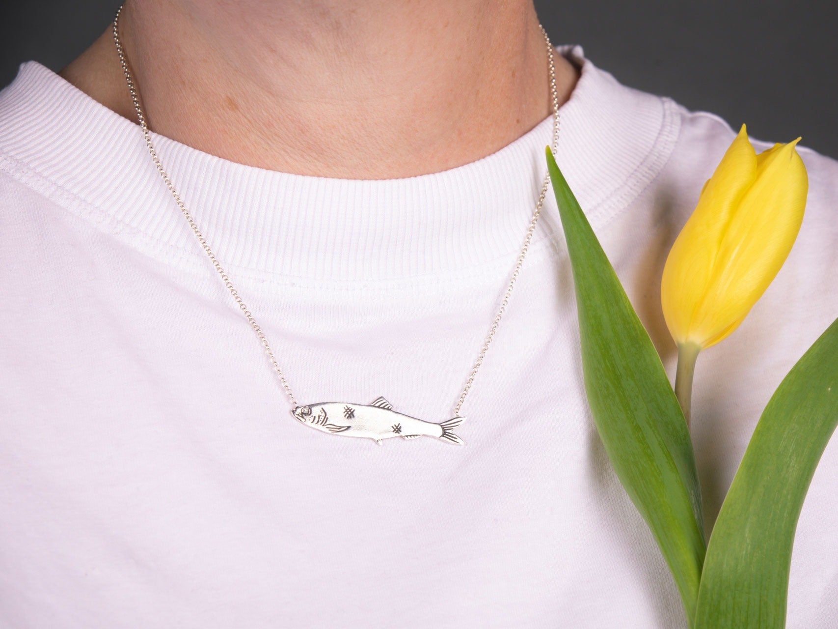 Kette Hering Silber