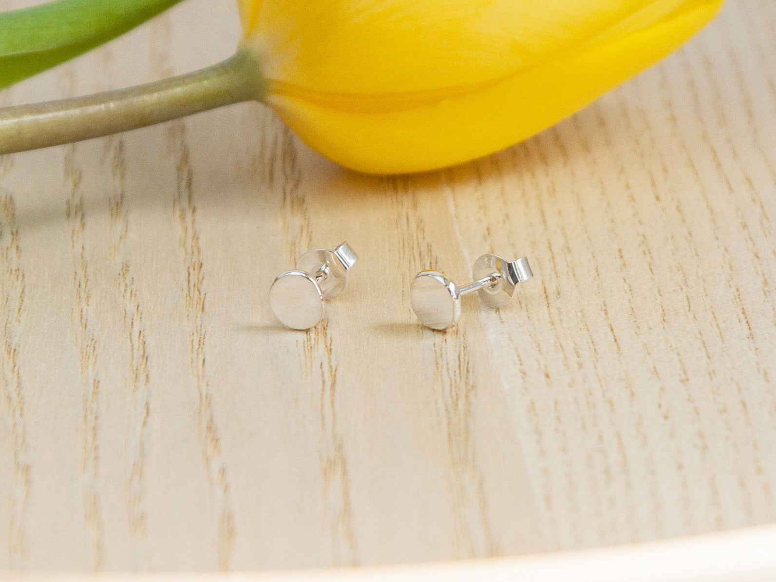 Ohrstecker Pebbles aus 925er Silber