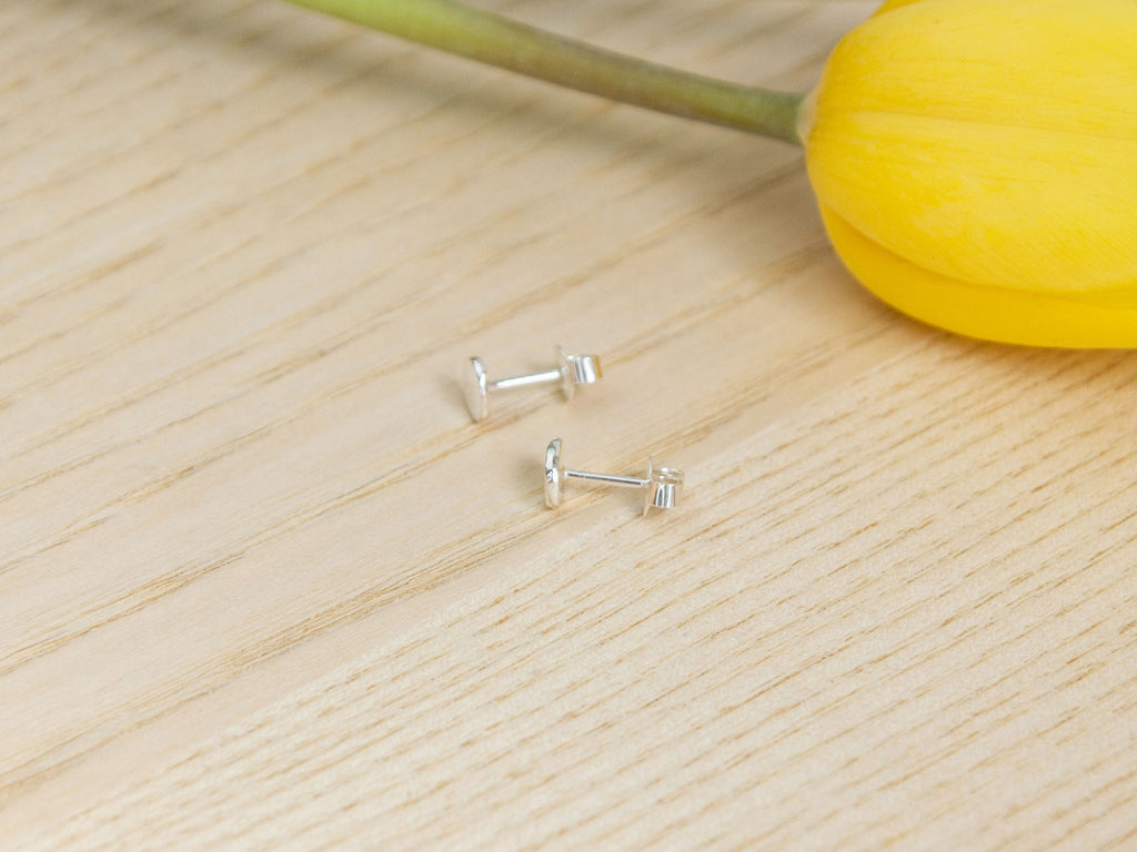 Ohrstecker Pebbles aus 925er Silber