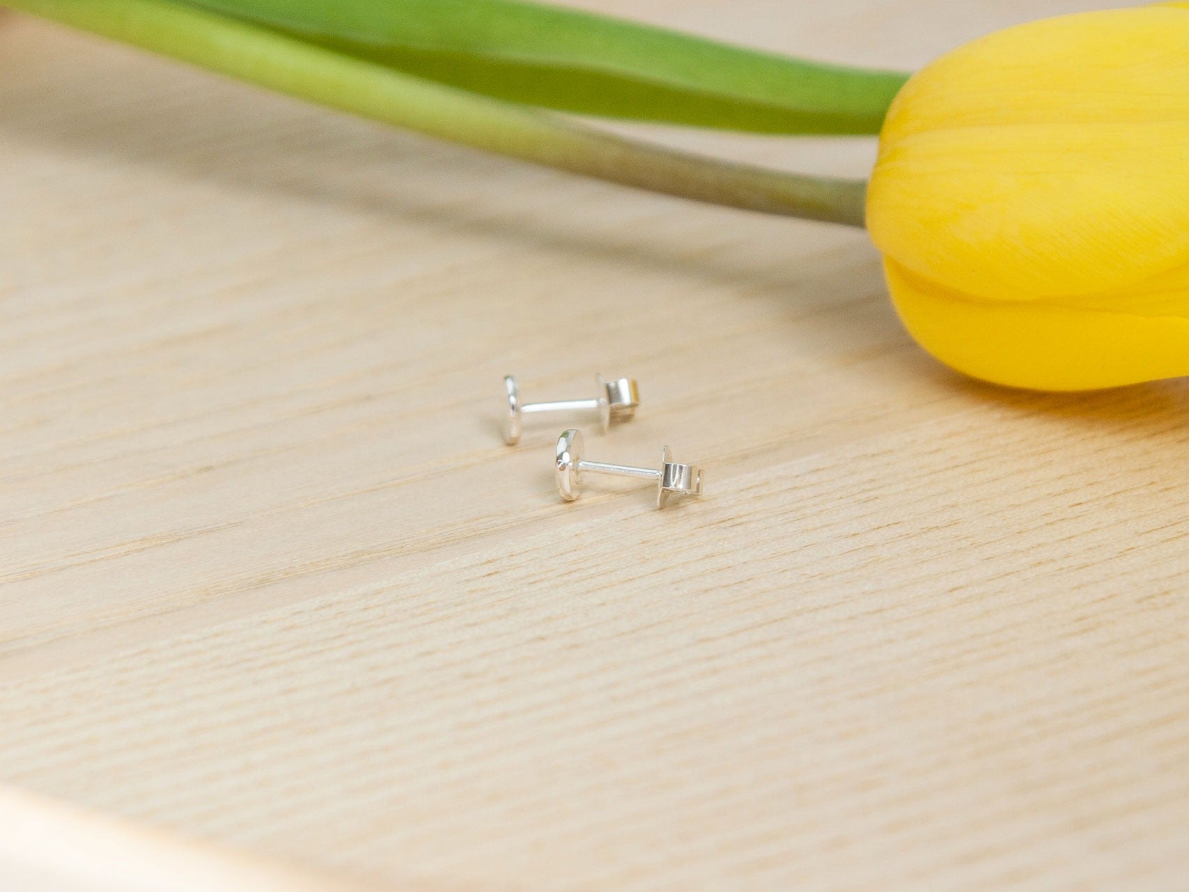 Ohrstecker Pebbles aus 925er Silber