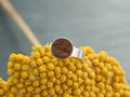 Mittelgroßer Ring mit Perlholz gr.v.