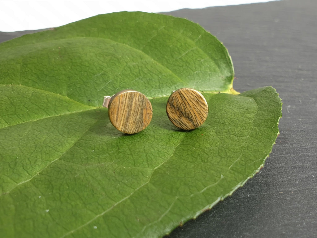 Ohrstecker Bulnesia rund klein