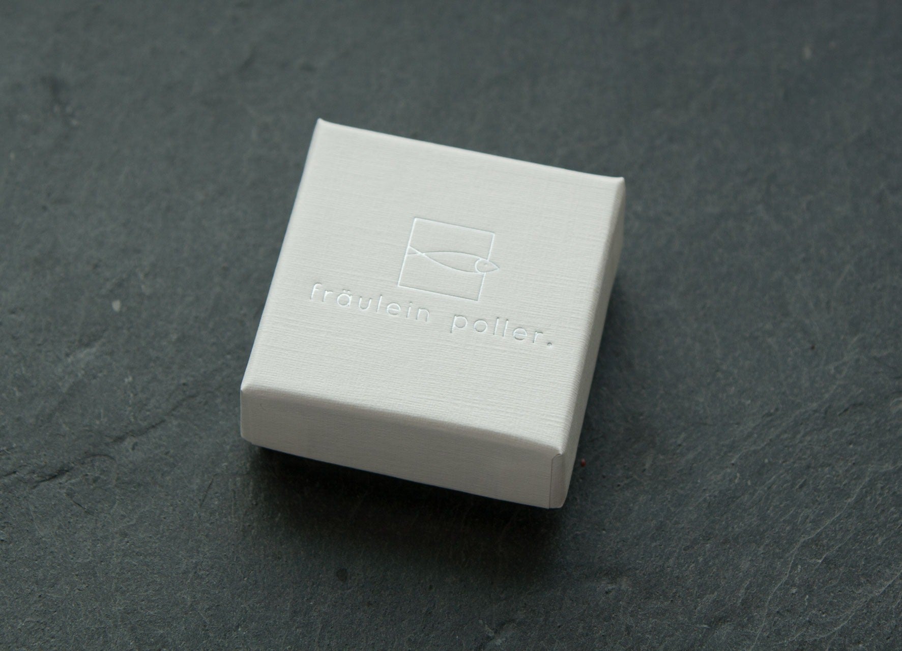 Ohrstecker Padouk rund klein