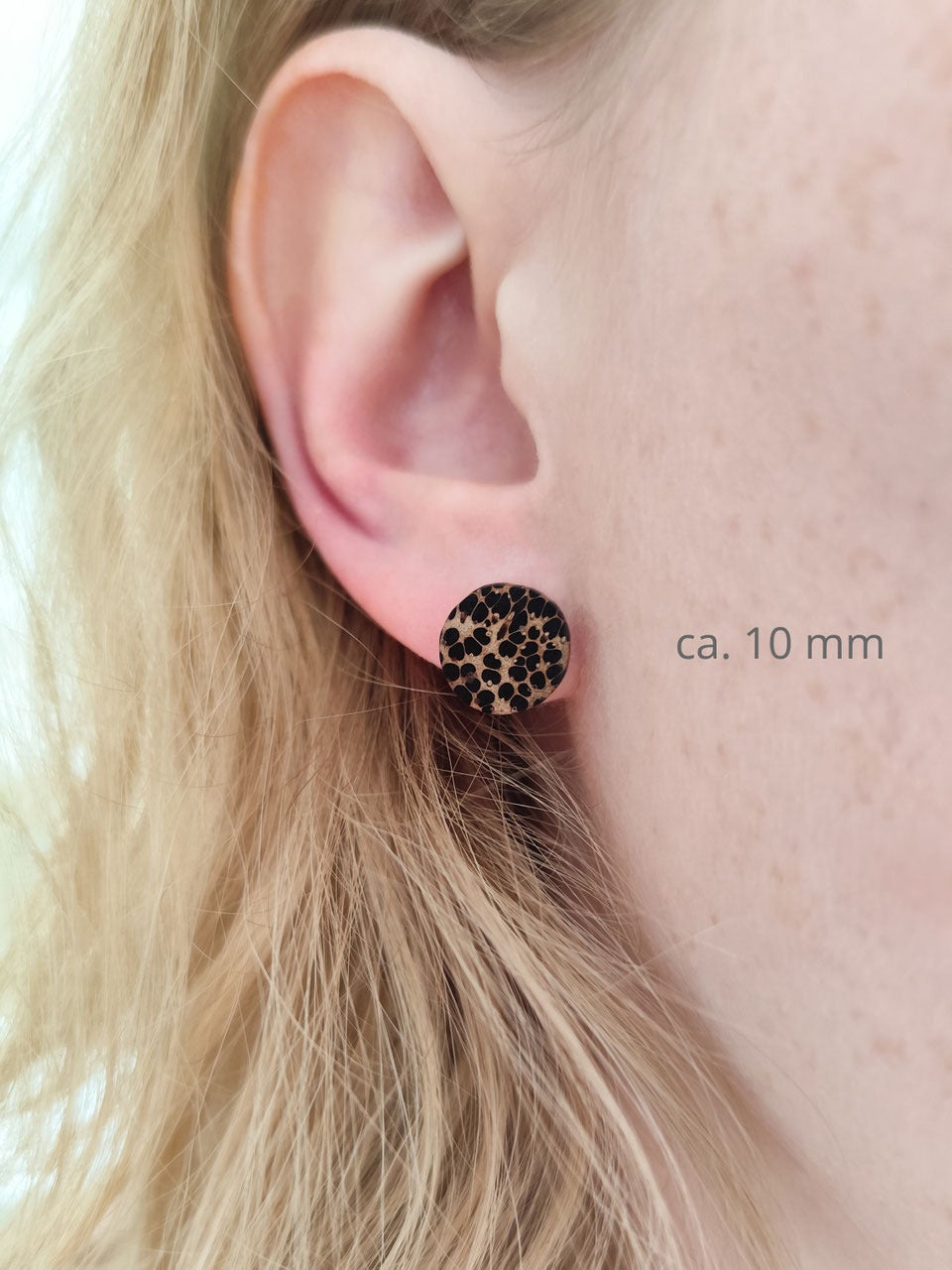 Ohrstecker Black Palmira