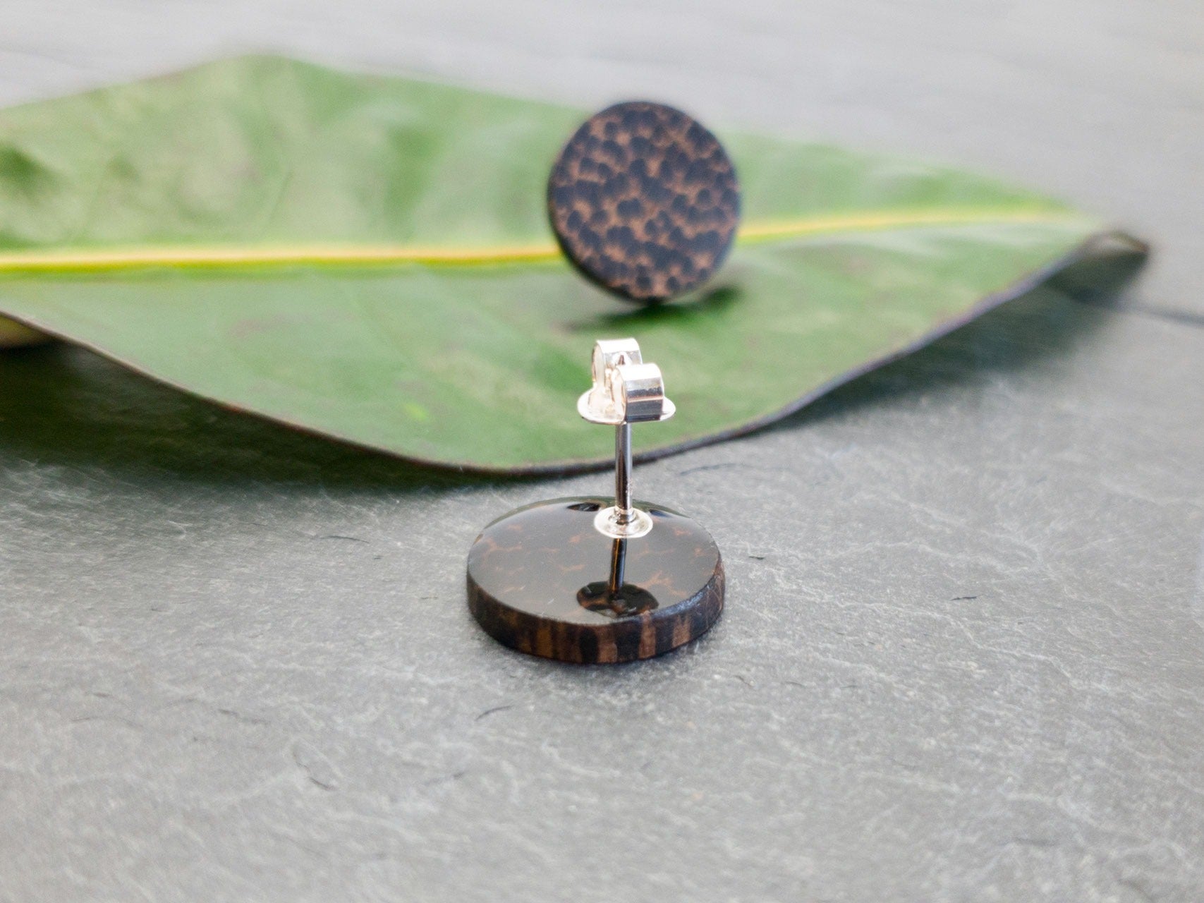 Ohrstecker Black Palmira