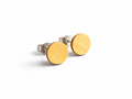 Ohrstecker Amarillo rund klein
