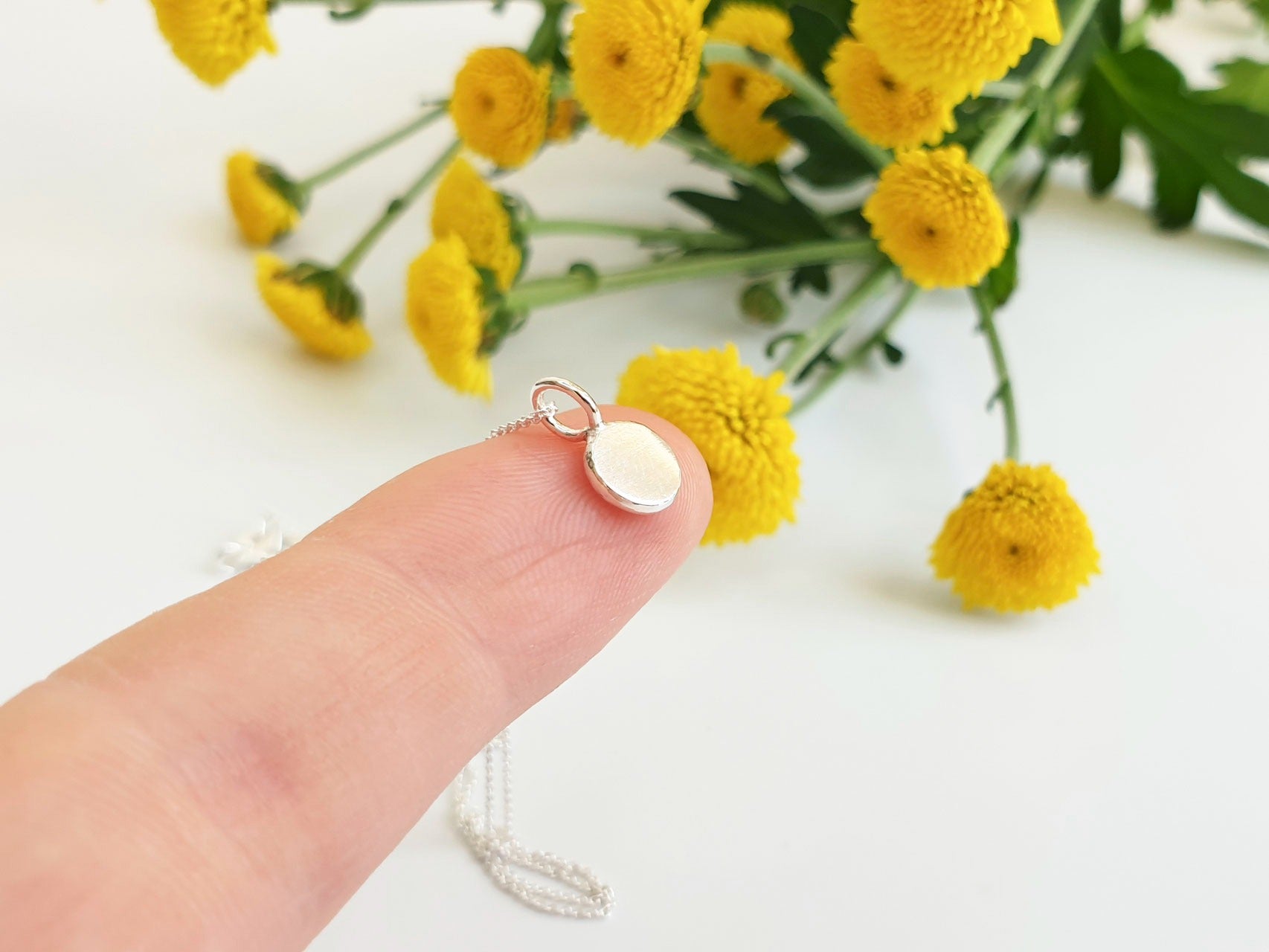 Kette Pebble aus 925er Silber