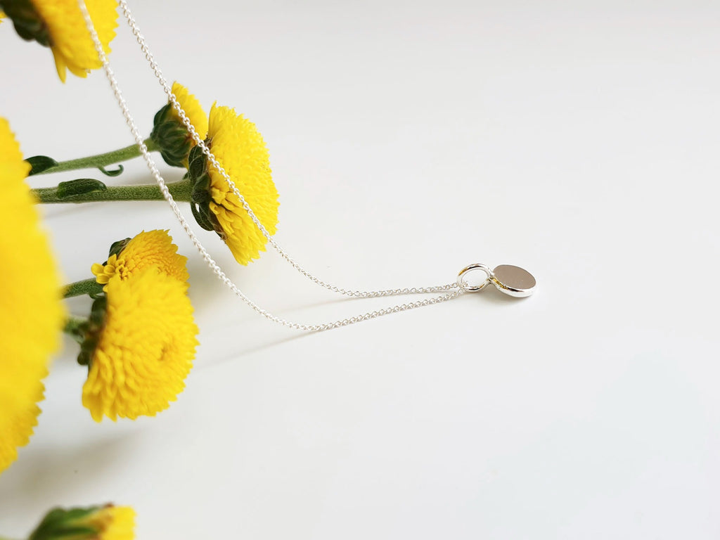 Kette Pebble aus 925er Silber